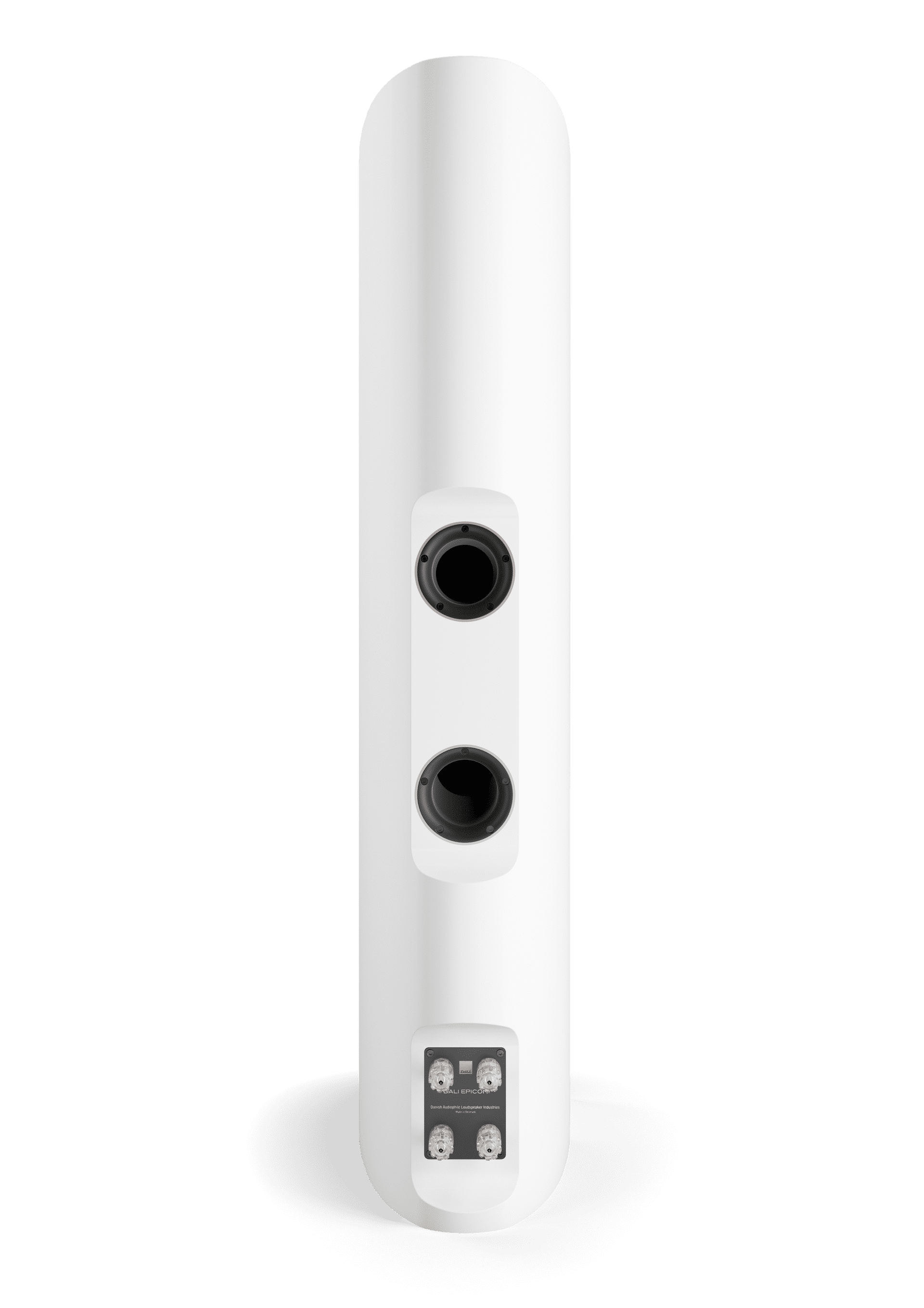 DALI EPICON 8 - Satin White - with grille - Rear 2