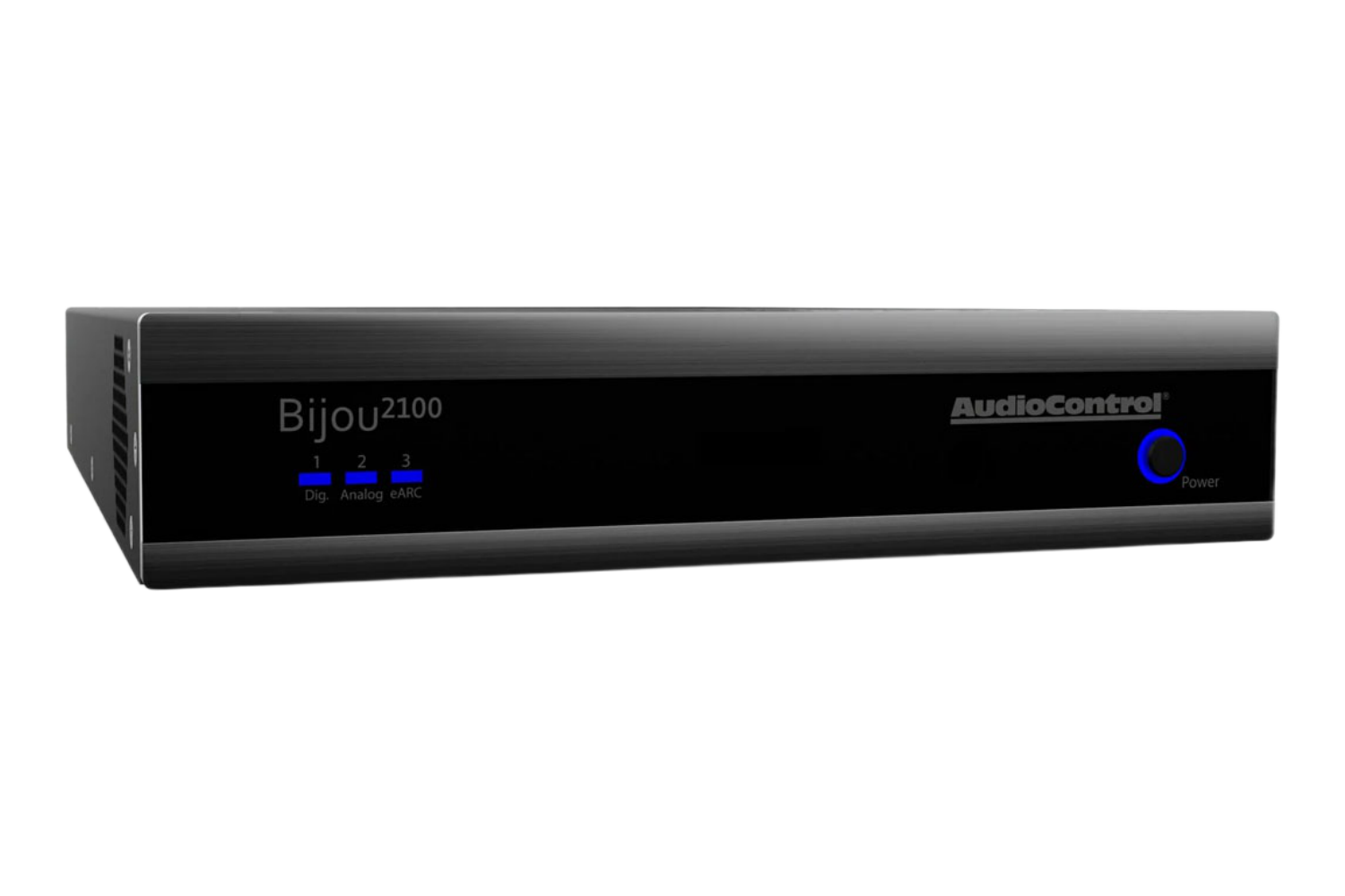 AudioControl Bijou 2100 | Kompakter 2.1 Stereo-Verstärker mit GaN-Technologie