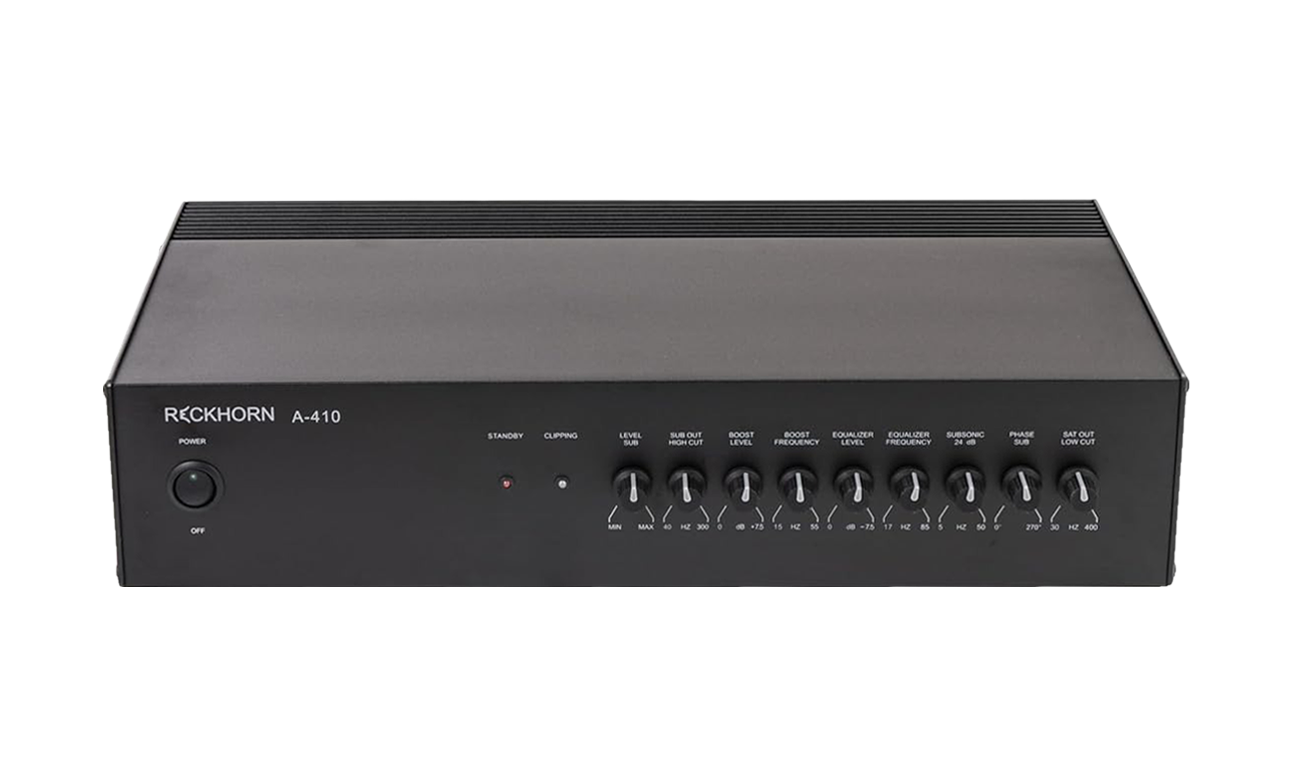 Reckhorn A-410 | 1 Kanal Mono Verstärker, 400 Watt (Perfekte Kombination mit IBEAM)