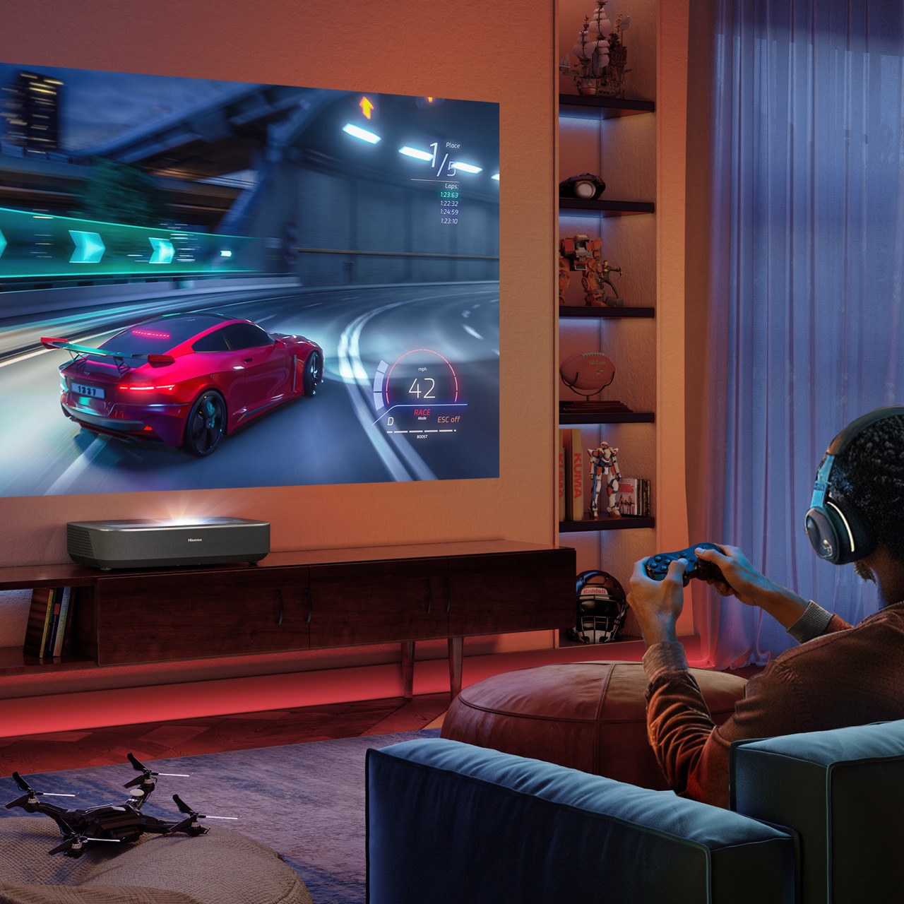 Gross-Lifestyle Hisense PL2  Laser Cinema 4K Ultra HD Laser TV (GROBI-Edition)