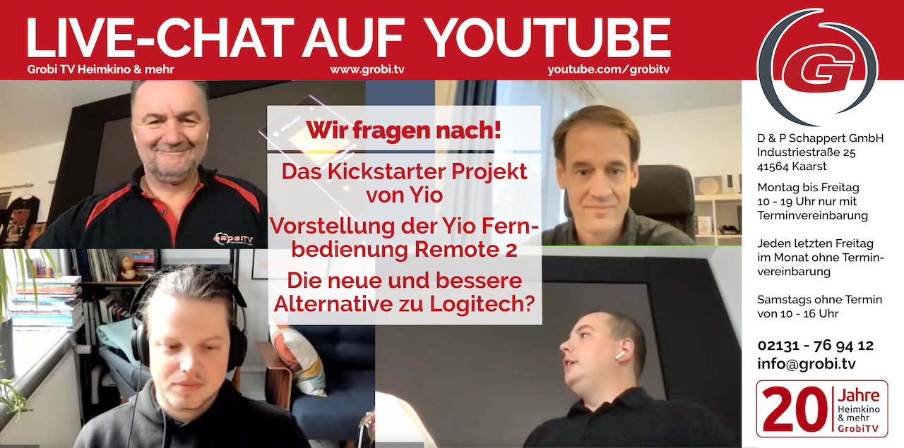 Vorstellung der Yio Fernbedienung Remote 2 - die neue und bessere Alternative zu Logitech.