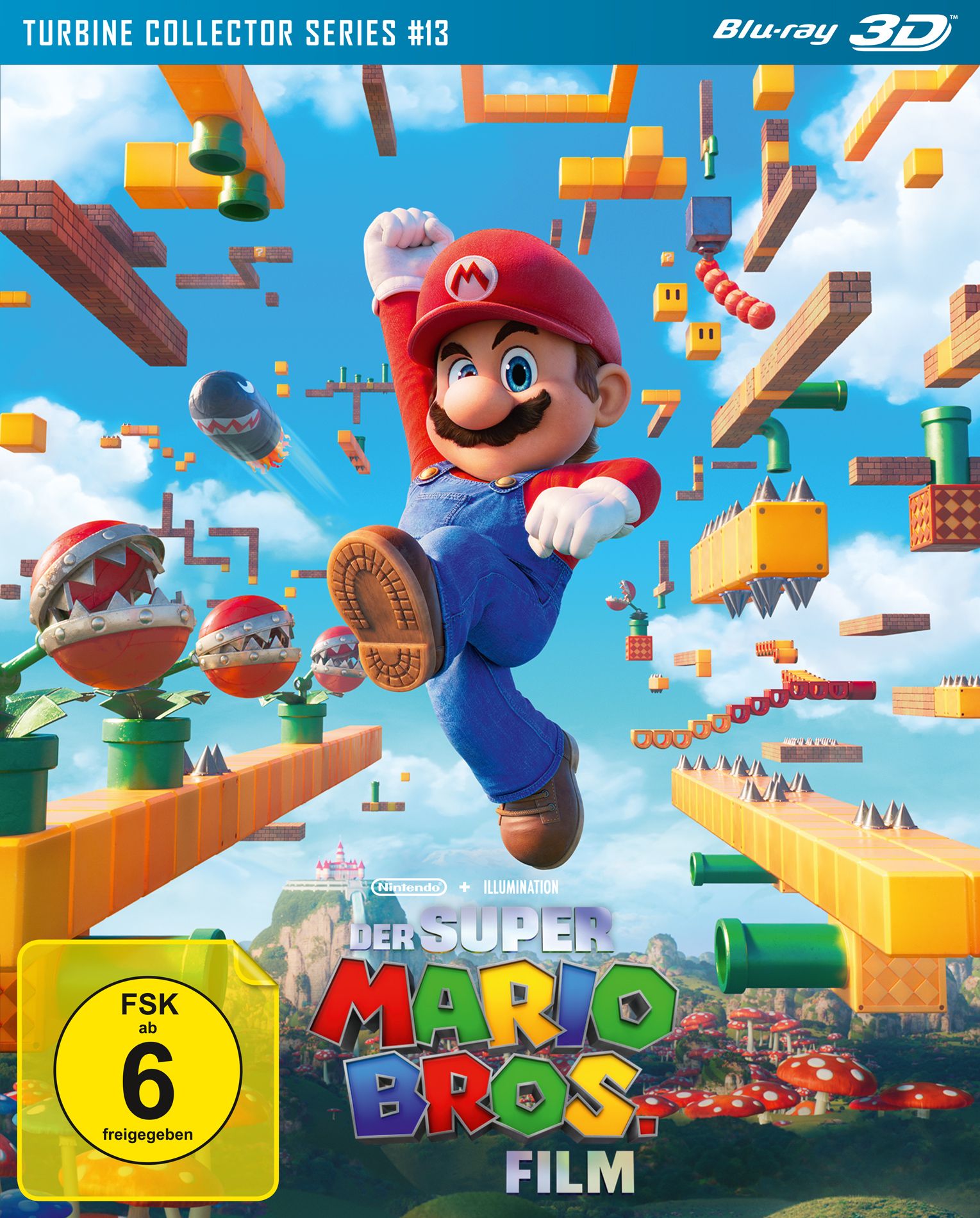 Der Super Mario Bros. Film (The Super Mario Bros. Movie) - 3D - Turbine Collector Series #13 (Blu-ray 3D) Der Super Mario Bros. Film (The Super Mario Bros. Movie) - 3D - Turbine Collector Series #13 (Blu-ray 3D)