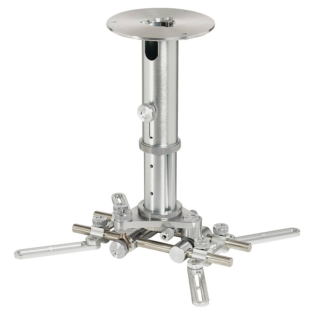 Grobi.TV - Celexon MultiCel LuxusLine OMG-1000 Deckenhalterung für Beamer und Projektor  - silber - 02