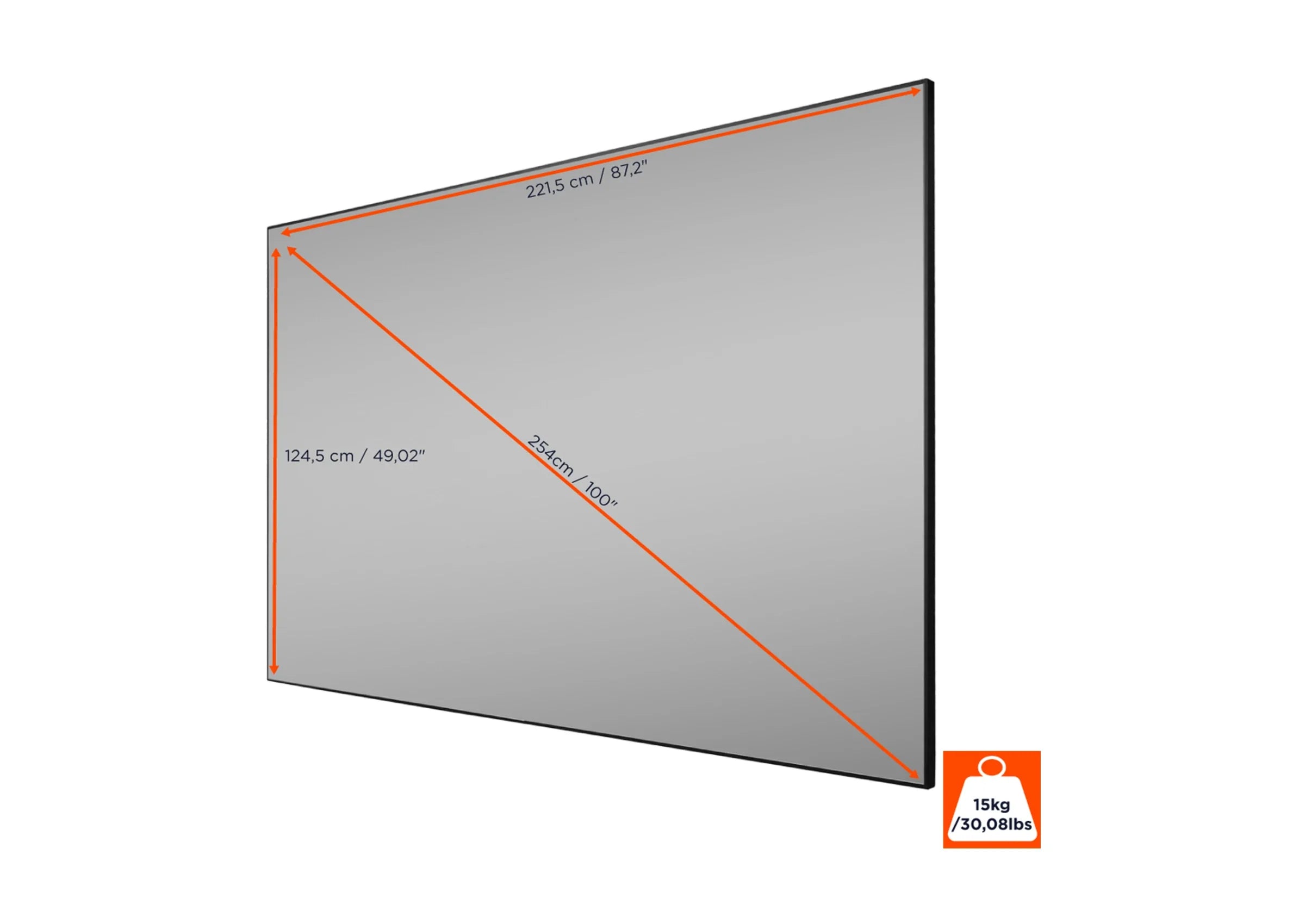 HomeCinema_UST_Hochkontrast-Rahmenleinwand_BrightOnyx_1_00__b1_749e9395-ba8d-4cef-b951-d8c701c853b4 celexon BrightOnyx UST Hochkontrast Rahmenleinwand für Laser TVs