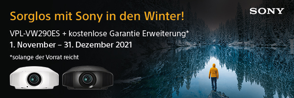 SONY VPL VW 290 jetzt mit 5 Jahren Prime Support