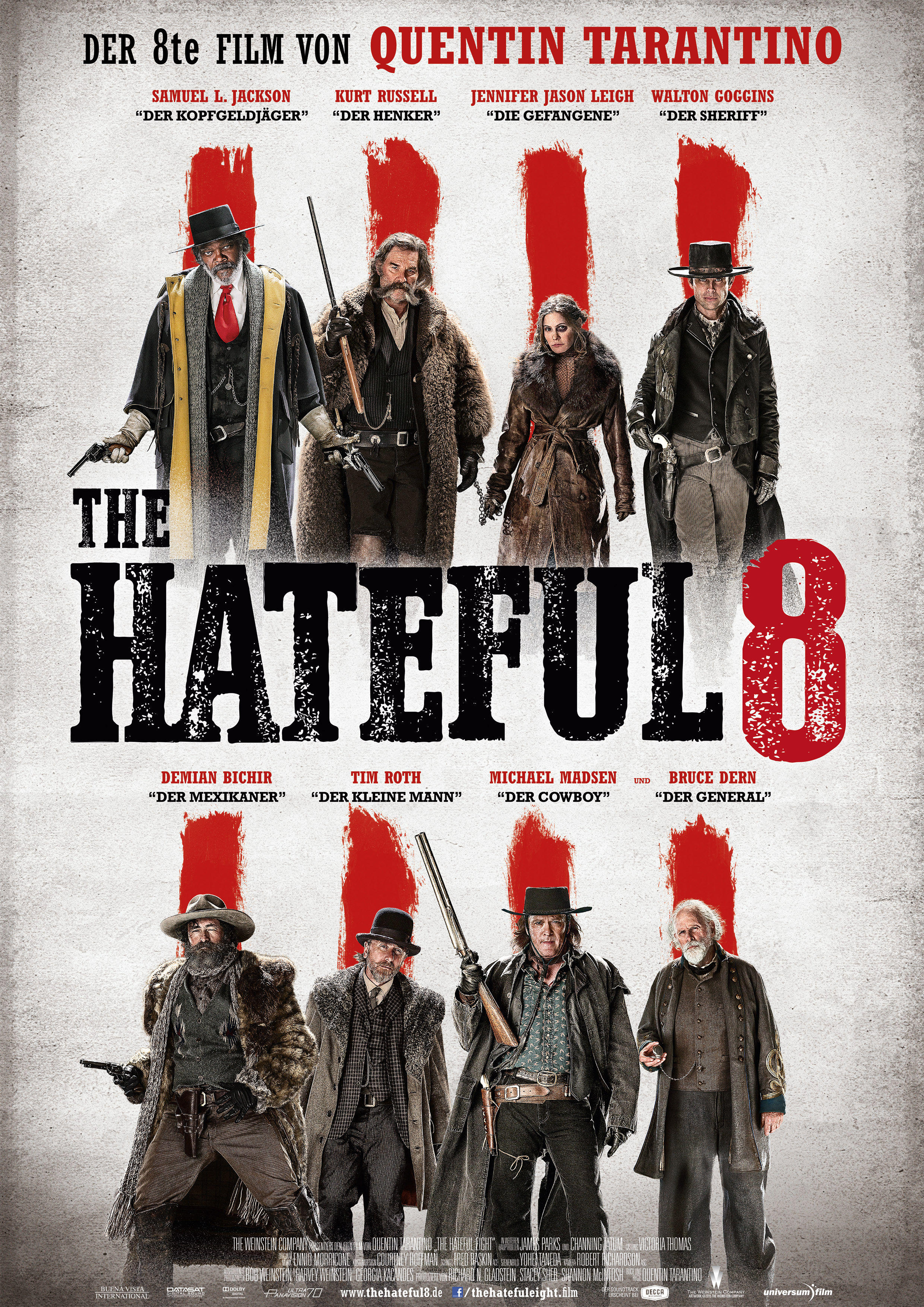 THE HATEFUL 8 in der 70 mm Roadshow Fassung - Präsentiert in der SCHAUBURG in Karlsruhe