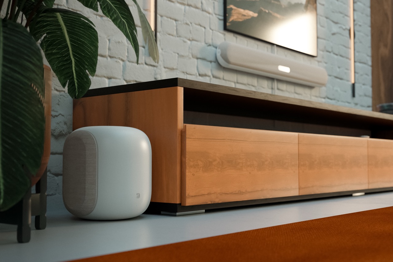 Bluesound PULSE SUB SW200 | kabelloser 350-Watt Aktiv-Subwoofer mit BluOS