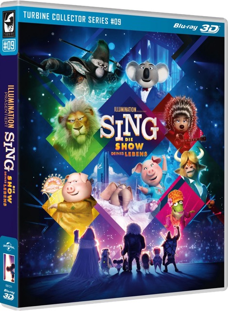 Mittel-6961311_Sing2_3DBD_Packshot Sing 2: Die Show deines Lebens 3D - Turbine Collector Series #09 (Blu-ray 3D)