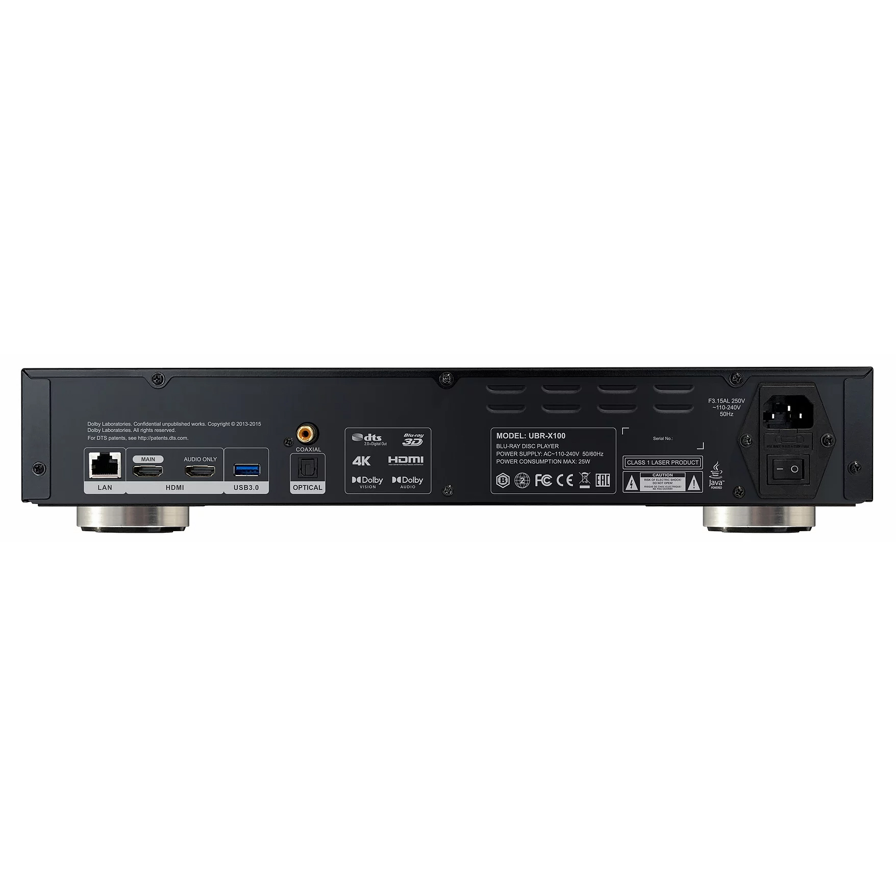Reavon UBR-X100 Rückseite