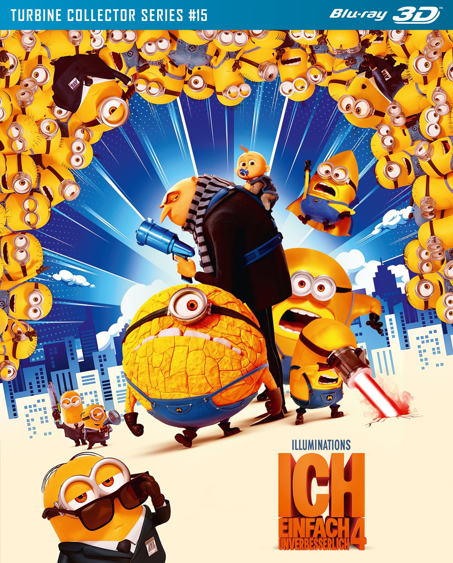 Ich - Einfach unverbesserlich 4 (Despicable Me 4) - 3D - Turbine Collector Series #15 (Blu-ray 3D) Ich - Einfach unverbesserlich 4 (Despicable Me 4) - 3D - Turbine Collector Series #15 (Blu-ray 3D)