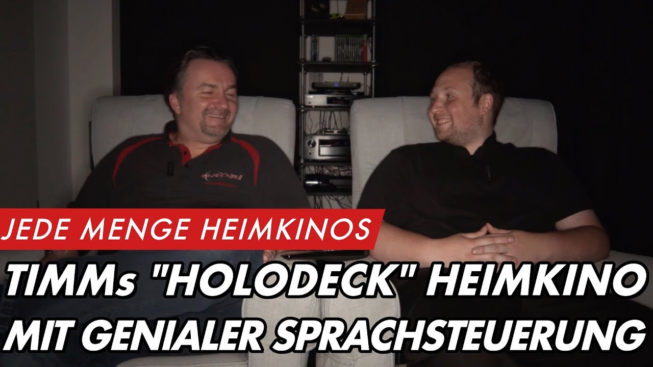 "Holodeck“-Heimkino: Top Bild & 3D Sound auf 16 qm mit genialer Alexa, IFTTT Steuerung