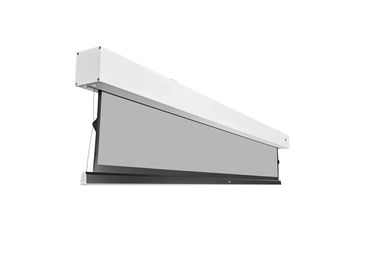 celexon GREYVISION Premium Plus | Motorisierte Tension-Kontrastleinwand