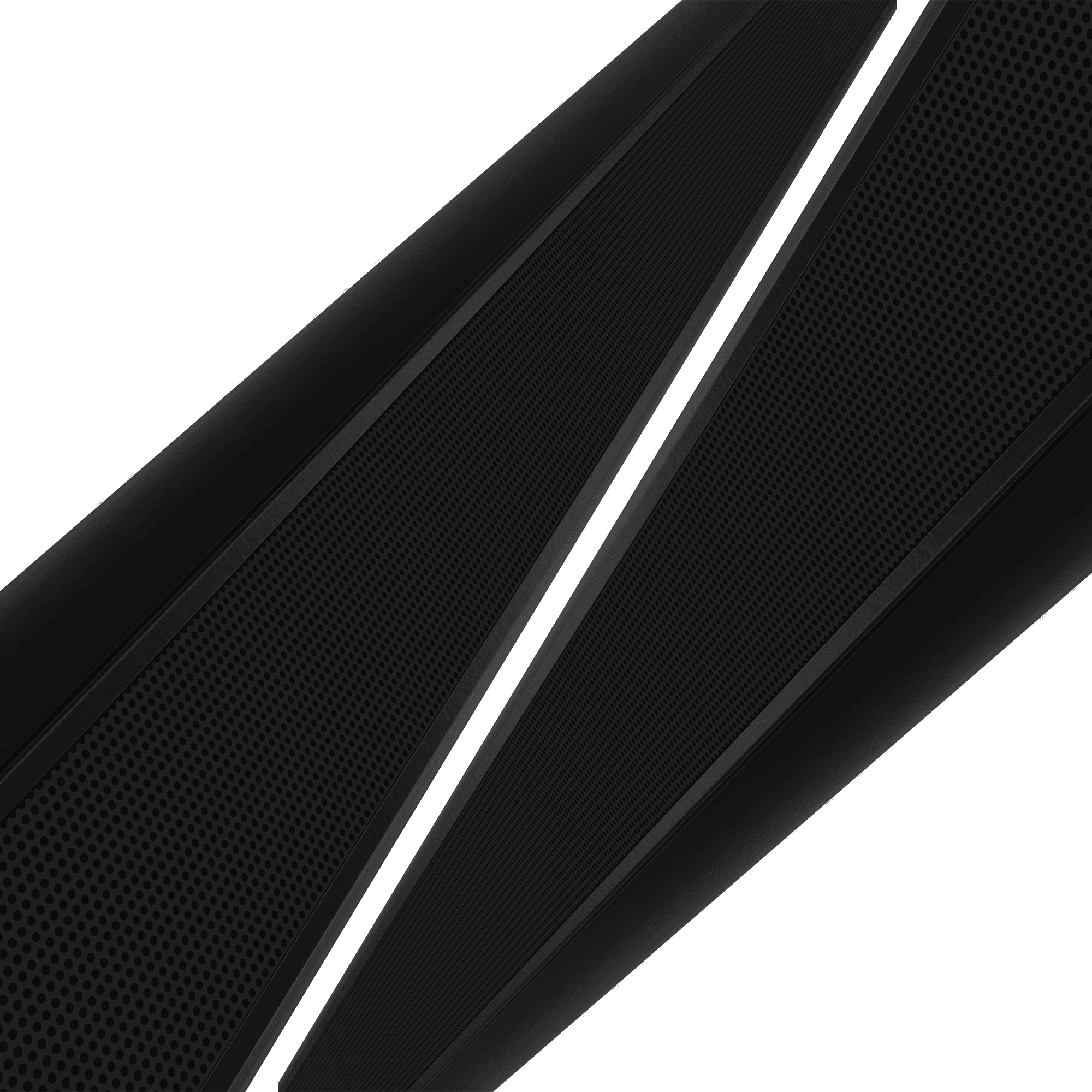 GrobiTV - QEUS APS50 EVO kompakte Flachlautsprecher - 2er Set schwarz