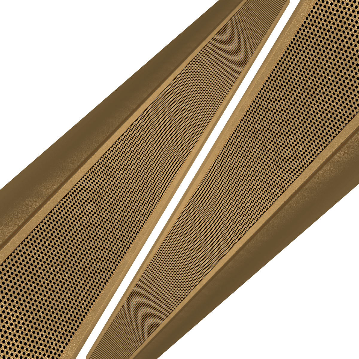 GrobiTV - QEUS APS120 EVO kompakte Flachlautsprecher - 2er Set gold