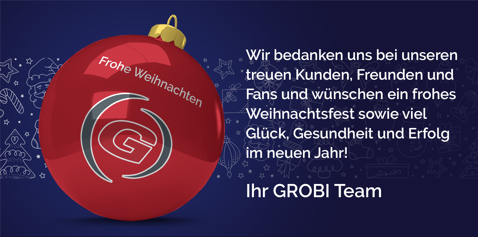 Wir wünschen Ihnen ein frohes Weihnachtsfest und alles Gute für 2023