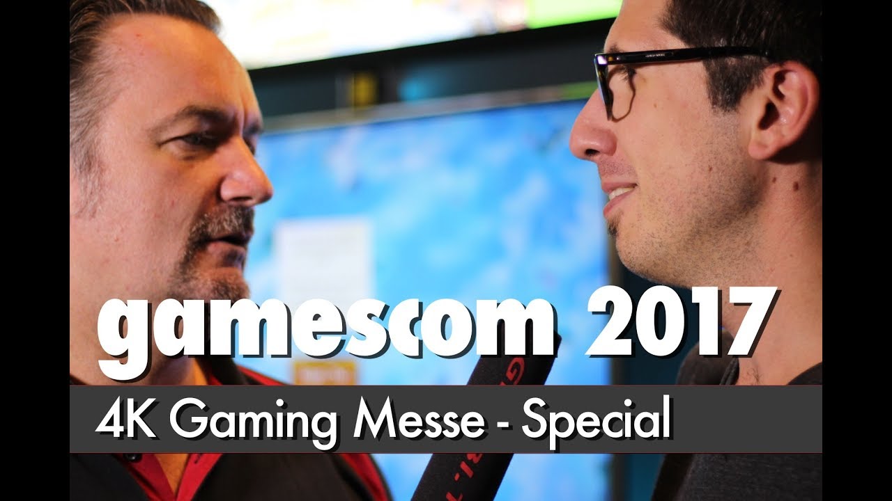 gamescom 2017 - Wir sprachen mit AlexiBexi, Microsoft, Sony und Ubisoft über 4K Gaming