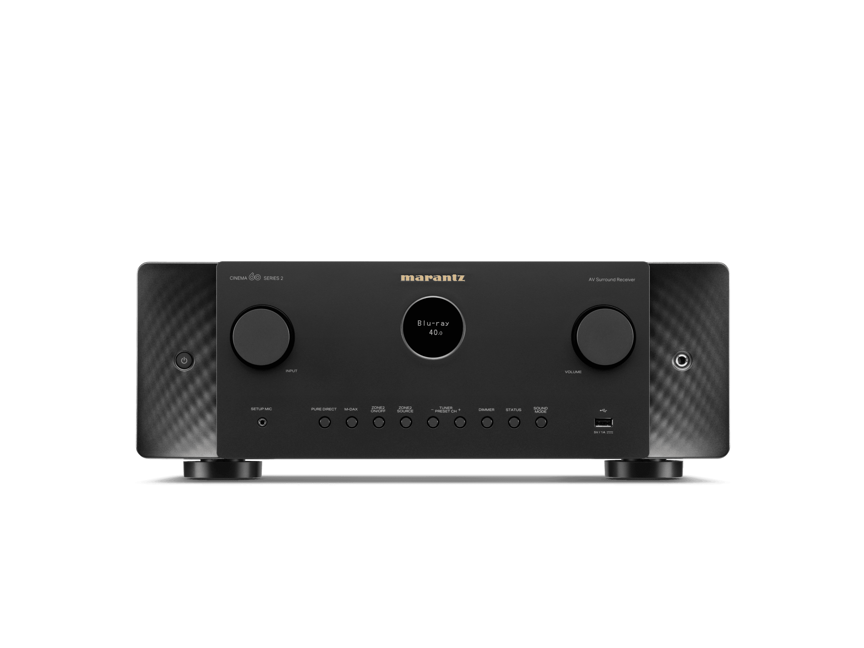 Marantz CINEMA 60 DAB SERIE 2 | 7.2-Kanal 8K Dolby Atmos AV-Receiver mit HEOS + GRATIS SPEAKER SNAP® + Auro3D / GROBI Schild