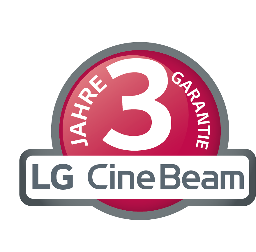 LG-CineBeam-3-Jahre LG HU80KG CineBeam -  4K Laser Projektor - GROBI Edition