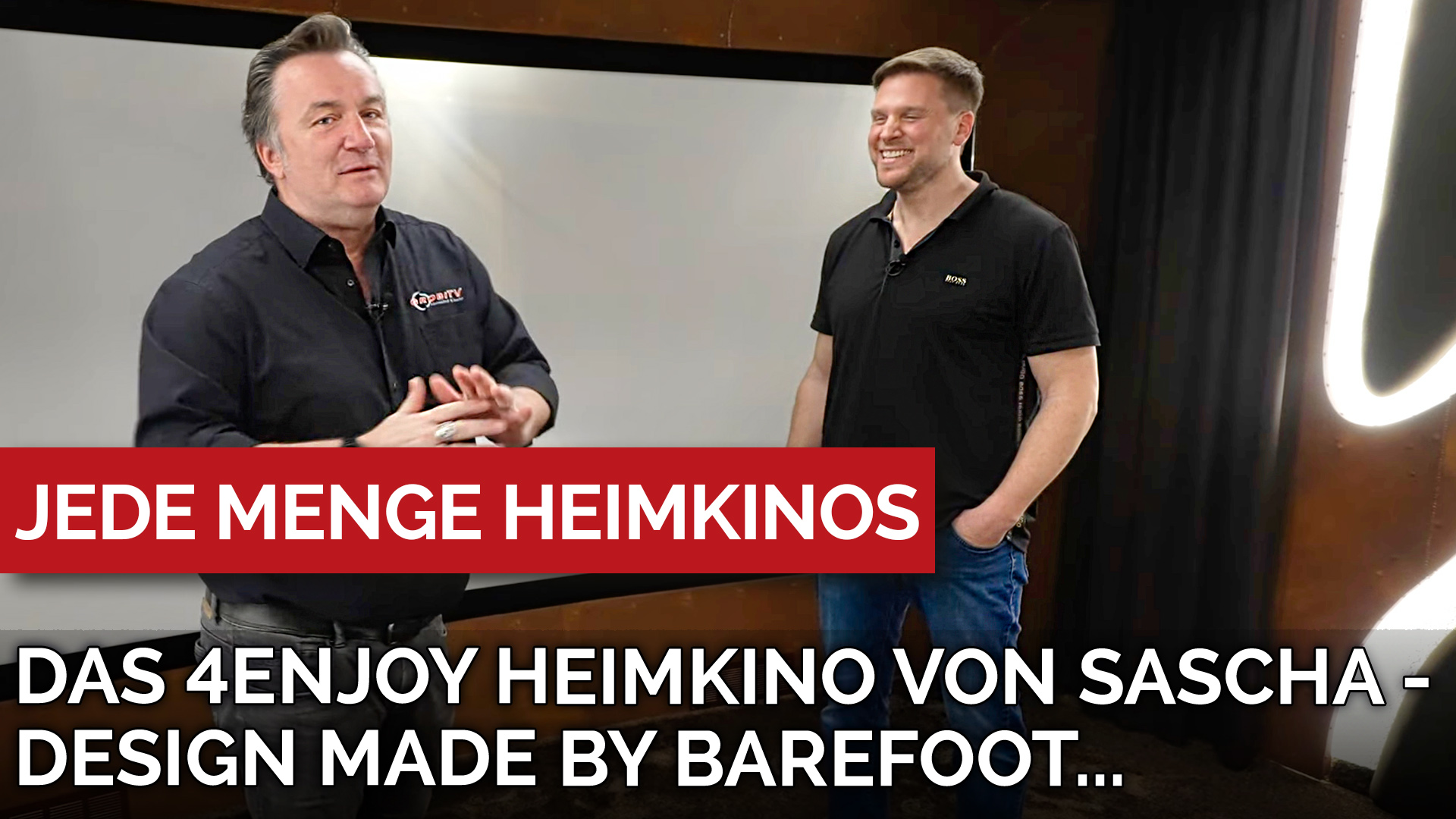 Das 4enjoy Heimkino von Sascha - Design made by Barefoot.