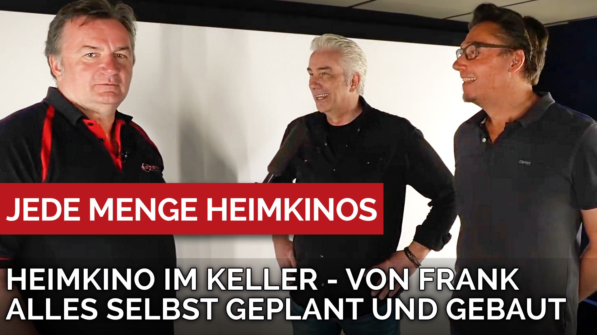 Heimkino im Keller - alles selbst gebaut und geplant. Und dann kam das Wasser....