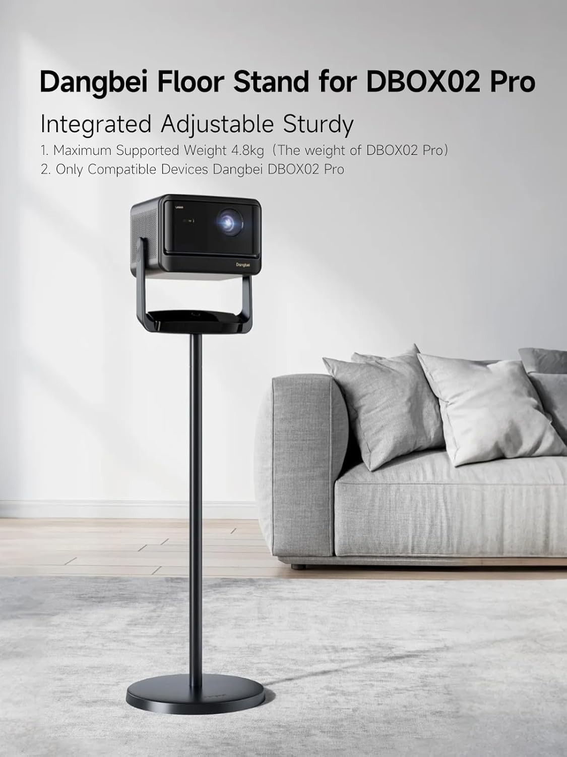 Dangbei DBOX02 Pro Floor Stand | Höhenverstellbarer Beamer-Bodenständer