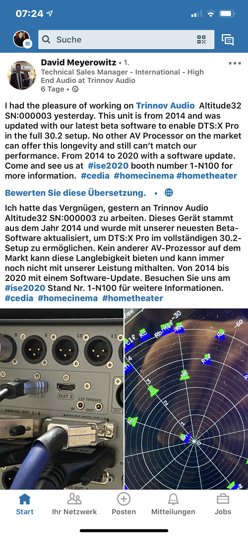 Trinnov Altitude Vorstufe - wirklich zukunftssicher!