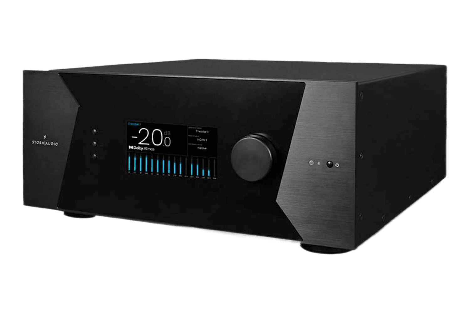 StormAudio ISP Elite 32 Digital AoIP MK3 | 32-Kanal AV-Prozessor mit Dirac ART