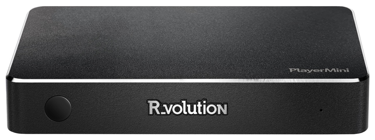 Rvolution PlayerOne Mini | Leistungsstarker Netzwerk Mediaplayer