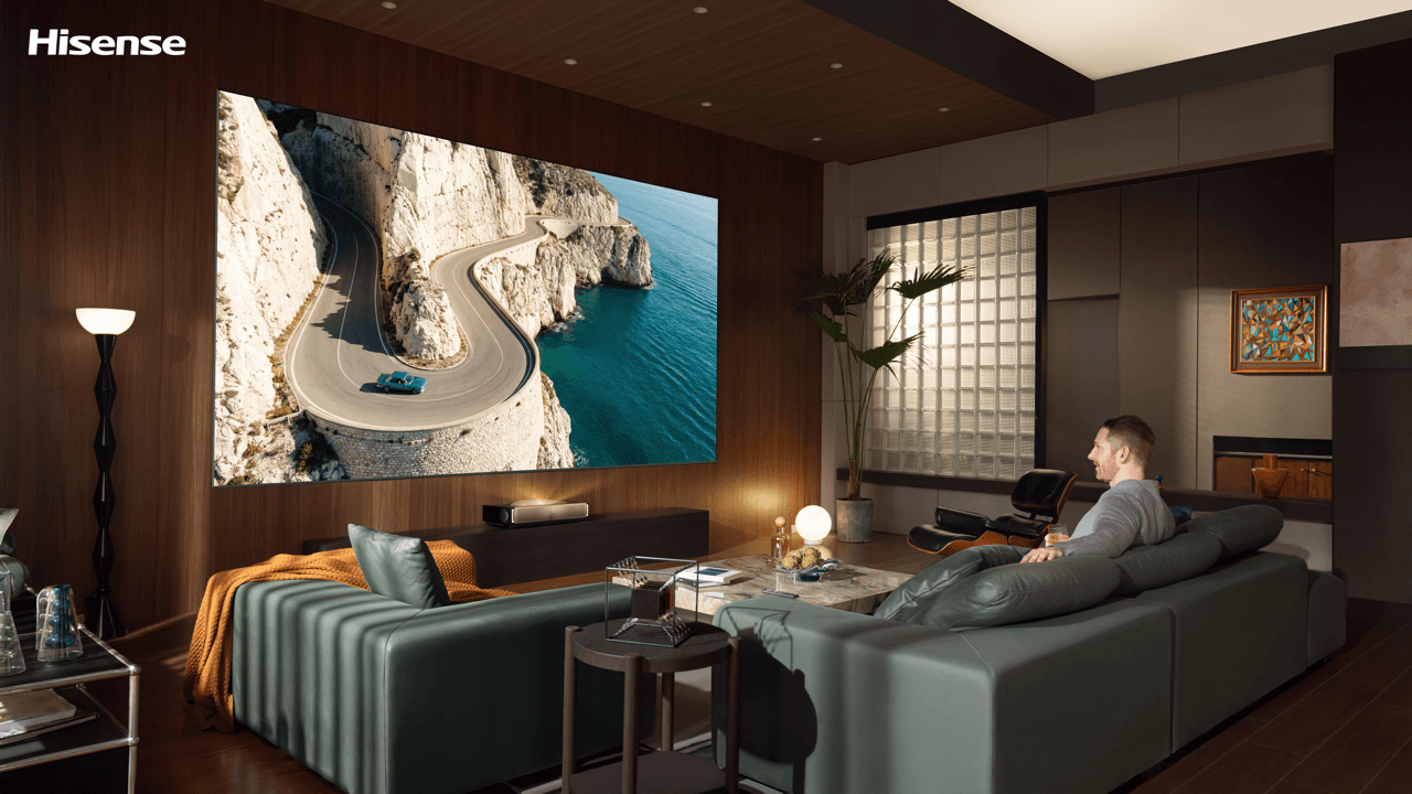 Hisense L9Q Pro | 4K TriChroma Laser TV mit 5.500 ANSI Lumen