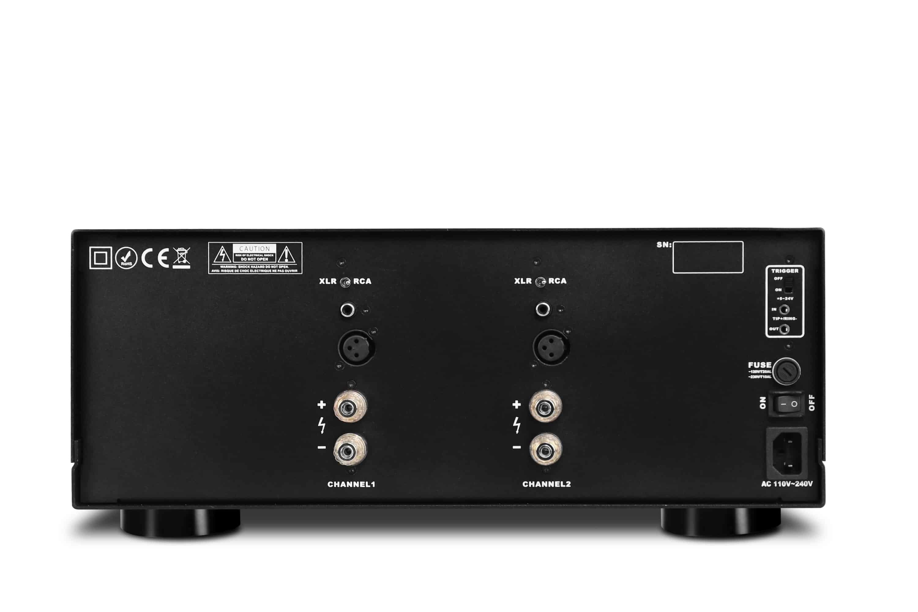 Grobi.TV - IOTAVX AVXP 2-840 2-Kanal Stereo Endstufe Rückansicht
