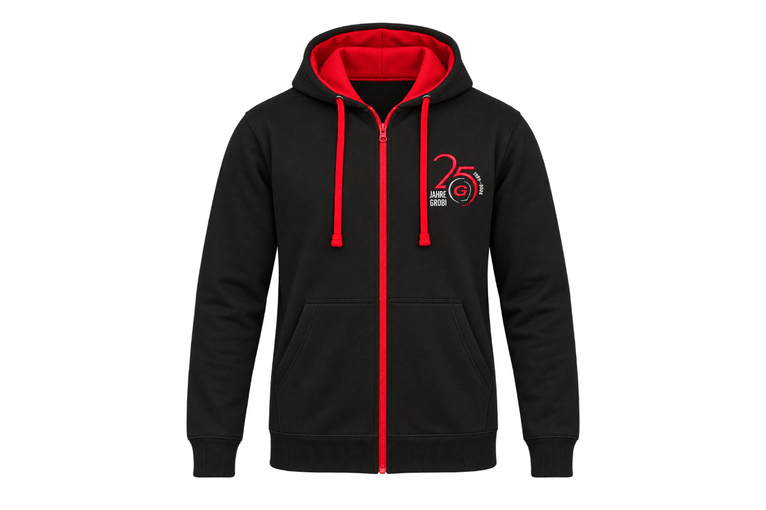GROBI Zip-Hoodie | 25 Jahre Jubiläumsedition