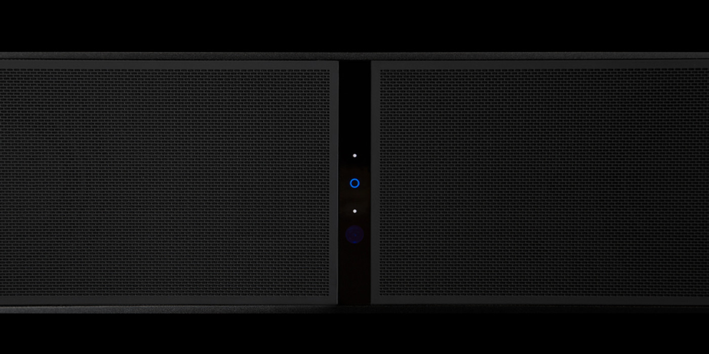 GrobiTV - Bluesound PULSE SOUNDBAR+ schwarz, Detail Lautstärke