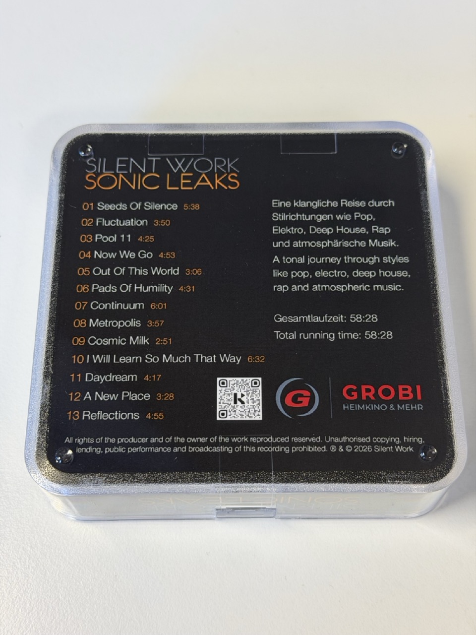 Silent Work – Sonic Leaks | KiT-Album mit immersivem 3D-Audio