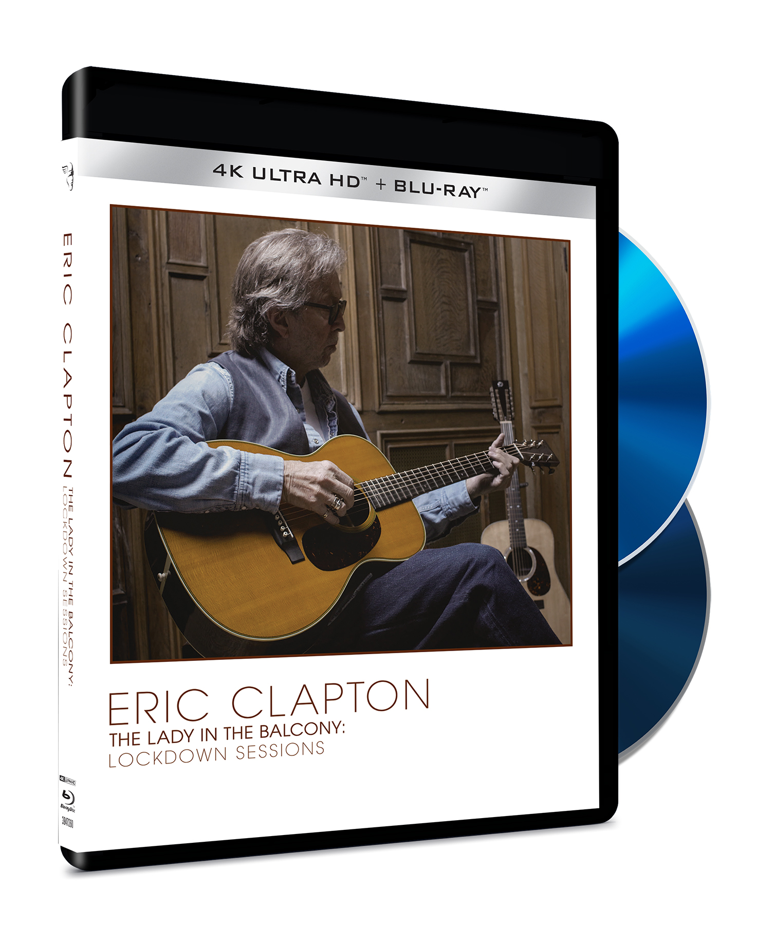 Eric Clapton The Lady in the Balcony: Lockdown Sessions Limited Edition 4K  UHD + Blu-ray