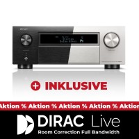 Denon AVC-X6800H | 11.4-Kanal AV-Verstärker + AKTION Dirac Live + Auro Schild + Booka Shade Blu-ray