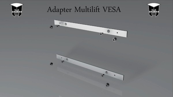 Grobi.TV - Modline Multilift VESA  Adapter für TV Deckenlift