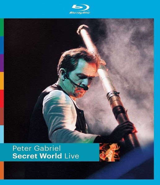 Peter Gabriel Secret World Live Blu-ray Cover