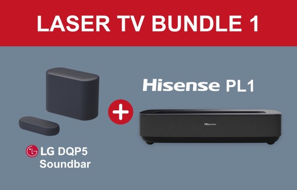 Laser TV Bundle 1: Hisense PL1 + LG DQP5