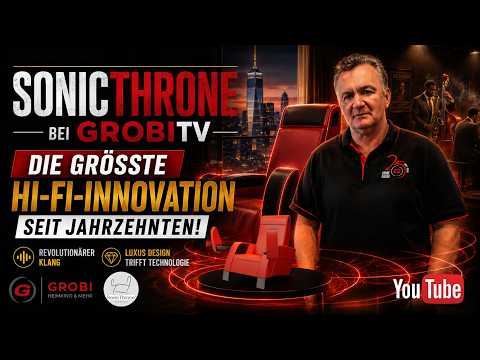 SonicThrone® | High-End Audio-Sessel für immersiven Klanggenuss
