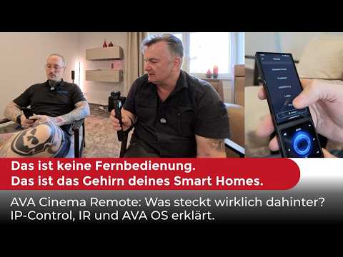AVA Cinema Remote | Premium Smart Home & Heimkino Universalfernbedienung