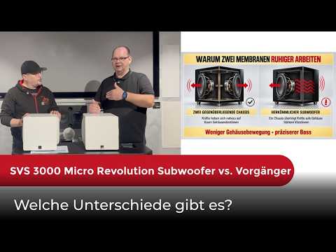 SVS 3000 Micro R|Evolution | Kompakter High-End Subwoofer mit Dual-9-Zoll-Treibern
