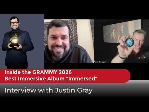 Justin Gray – Immersed | Pure Audio Blu-ray & CD mit Dolby Atmos & AURO-3D