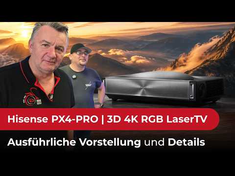 Hisense PX4 Pro | TriChroma RGB 3D 4K Ultra HD Laser TV